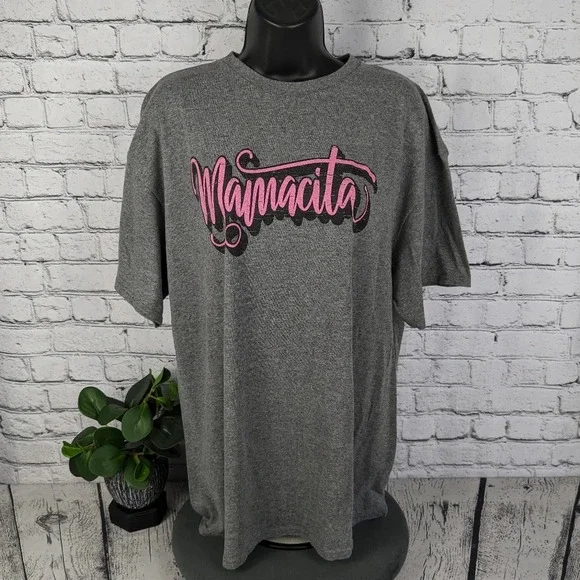 "Mamacita" little hot momma Hispanic Mexican shirt humor funny, XL - Picture 1 of 5